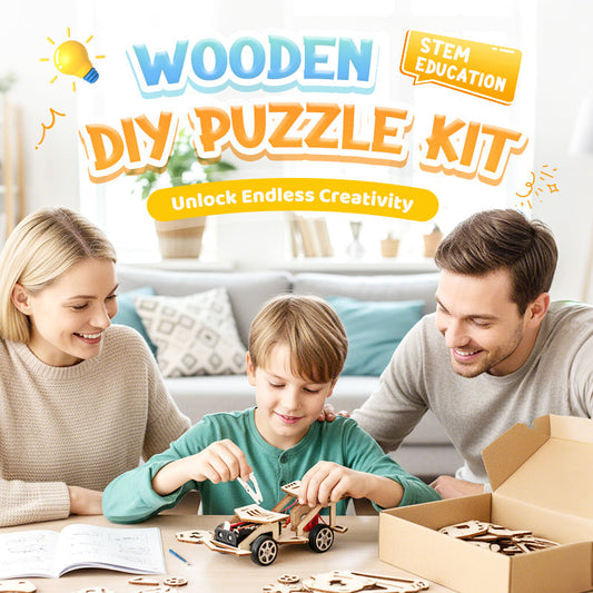 🔧 50 % RABAT NU! 🧩 DIY kreative håndlavede tekniske legetøj – Byg og lær med elektroniske komponenter, sjov STEM-undervisning for børn 🚀📦