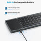 🟔 Sammenklappeligt Bluetooth-tastatur med touchpad