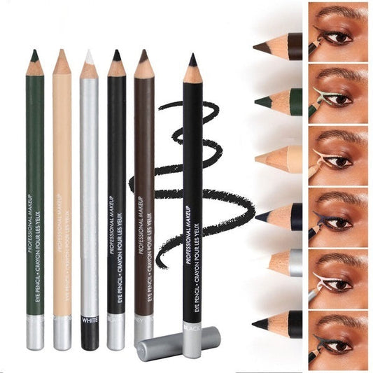 💗Køb 1 få 1 gratis🎁Vandtæt, holdbar eyeliner i træ