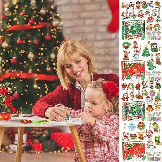 Christmas Painting Sticker Kit