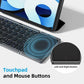 🟔 Sammenklappeligt Bluetooth-tastatur med touchpad