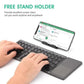 🟔 Sammenklappeligt Bluetooth-tastatur med touchpad