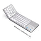 🟔 Sammenklappeligt Bluetooth-tastatur med touchpad