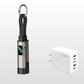 🔌🔑 2026 NYHED: 50% RABAT – 4-i-1 Nøglering Ladekabel – Universal – Flettet Nylon – Digitalt Display – Bærbar – Til Telefon, Tablet & Mere 📱⚡✨