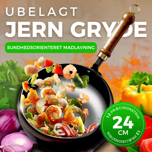 ⏳Time-limited Special⌛Uncoated Thick Iron Pot