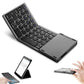 🟔 Sammenklappeligt Bluetooth-tastatur med touchpad