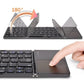 🟔 Sammenklappeligt Bluetooth-tastatur med touchpad