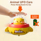 🎉New Arrivals🎉4Pcs Animal Car Baby Toys(Space Theme Infant Car Toys for 1 Year Old)