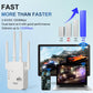 🎁Sidste dag: 50% rabat! 🔥 2026 WiFi-forstærker - 1200Mbit/s, dual band (5GHz / 2.4GHz) 📶 Maksimal signalforstærkning - stabil forbindelse i hele huset!