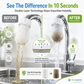 ⏰Only £0.04 each⚡50K+ SOLD!💥Anti-Splash Kitchen Faucet Cotton Filter for Sediment & Rust Removal