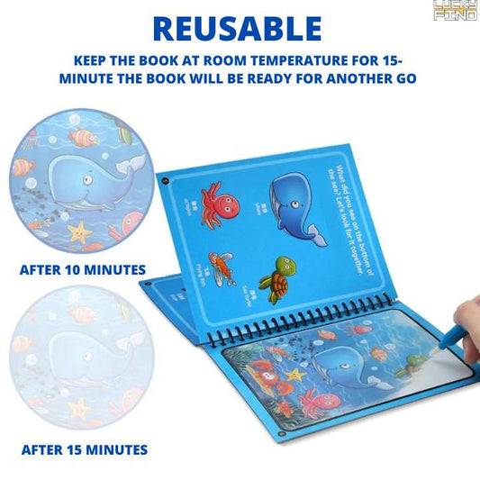 Magic Water Coloring Book