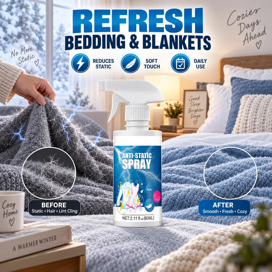 🔥 NYHED: 50% RABAT I BEGRÆNSET TID – MagiStrygning Rynkefjerner Spray – Stop med at Stryge – Se Rynkefrit Tøj på Sekunder 👔✨🛡️