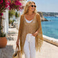 🏖️Summer Sale-50% OFF❤️‍🔥JCUK Summer Metallic Crochet Cover-Up – Lightweight, Flowy & Effortlessly Stylish 🌊☀️