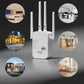 🎁Sidste dag: 50% rabat! 🔥 2026 WiFi-forstærker - 1200Mbit/s, dual band (5GHz / 2.4GHz) 📶 Maksimal signalforstærkning - stabil forbindelse i hele huset!