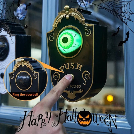 🎃2024 Halloween Hot Sale  49% OFF😈Demon one-eyed doorbell