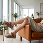⏳Tidsbegrænset tilbud⏰Kvinders korsbåndssandaler med vævet rem og kilehæl – behagelige, stilfulde og perfekte til sommerdage