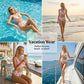👙 50 % RABAT NU! 💐 Bikini-sæt til kvinder med blomsterprint og høj talje – Elegant blomstermønster, flatterende design med høj talje, blødt stof, perfekt til dage på stranden og ved poolen ☀️