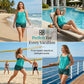 🥳SOMMER-UDSALG🥳💞Over 50.000 solgt!💥50 % RABAT! 🔥To-delt badedragt med prikker til kvinder – flatterende pasform og chic sommerstil 🌊✨