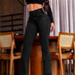 👖50% RABAT NU! 💃 Stretch Flare Jeans til kvinder – høj talje, kropsnær pasform og retrostil ✨