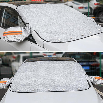 🚗 KØB 2 OG FÅ 1 GRATIS! ✨ 4-lags magnetisk forrudecover til bil – varmeisolering og frostbeskyttelse med nem installation ❄️🔗