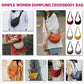 🔥BIG SALE💖Simple Women Dumpling Crossbody Bag✨