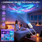Plug-and-Play HD-projektor med galakse- og havmotiver som natlampe 🥳 Over 50.000 tilfredse brugere
