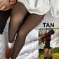 ❄️Christmas Sale✨Translucent Faux Fleece Lined Tights