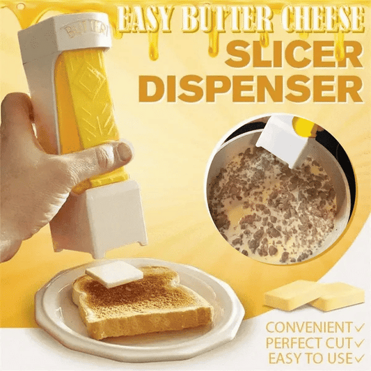 🧈 Forvandl dit smørspil ✨ Stick Butter Cutter - Til perfekte, rodfrie skiver hver gang!
