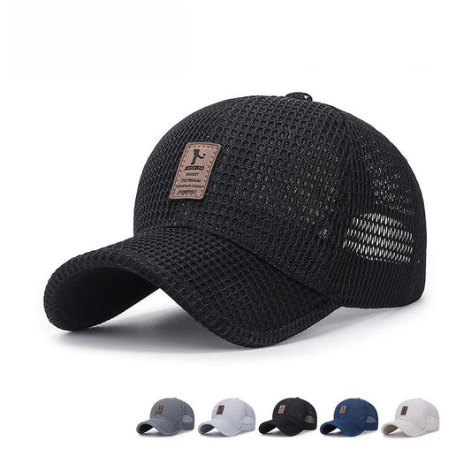 🧢 50 % RABAT NU! ☀️ Let og åndbar baseballkasket til sommeren – UPF-beskyttelse og justerbar pasform ✨