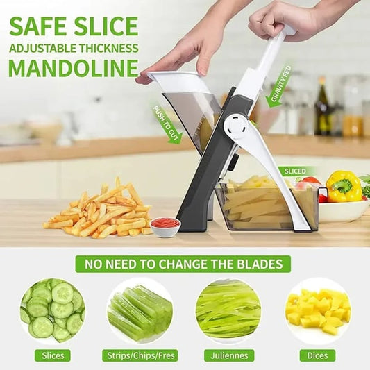 🔥Hot Sale⏳2024 Kitchen Adjustable Safe Chopping Artifact