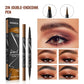 🎉2-In-1 Waterproof Long-Lasting Eyebrow Pen