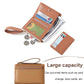 Multi-Functional Zipper Wallet with Card Slots