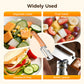 🥕 KØB 2 FÅ 1 GRATIS! 🔥 Multifunktionel grøntsagsskræller til køkkenet – blad i rustfrit stål, ergonomisk håndtag og perfekt til frugt og grøntsager ✨