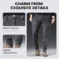 🔥50% OFF👖Slim Fit 6-Pocket Jeans+bælte til mænd
