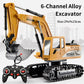 🚛Hot sale - 49% off💥Alloy remote control excavator toy car