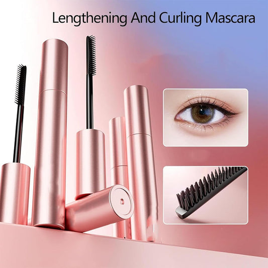 [Waterproof and Non-Smudging] Lengthening and curling long-lasting mascara