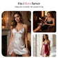 🥳2026 HOT SALE🥳💞Over 50.000 solgt!💥👗🎀 50 % RABAT! Model-tilbud – Erotisk blonder-natkjole med sløjfe
