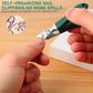 💅 KØB 1, FÅ 1 GRATIS! ✨ Negleklipper med skrå kanter i form af et ørneklø – brede kæber, ergonomisk, indbygget opsamler 🦅