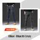 🔥50% OFF👖Slim Fit 6-Pocket Jeans+bælte til mænd