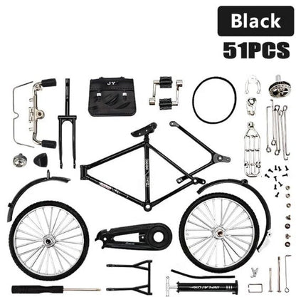 🔧 50 % RABAT PÅ HOT SALE! ✨ DIY-cykelmodelkit – præcisionsbyggesæt med værktøj til børn og voksne 🚴‍♂️🎁