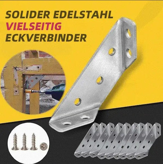 🔥Hot salg 50% RABAT🎁Rustfrit stål trekantet støtte