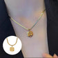 ✨Best Gift📿Gold Plated Lucky Clover Necklace🍀