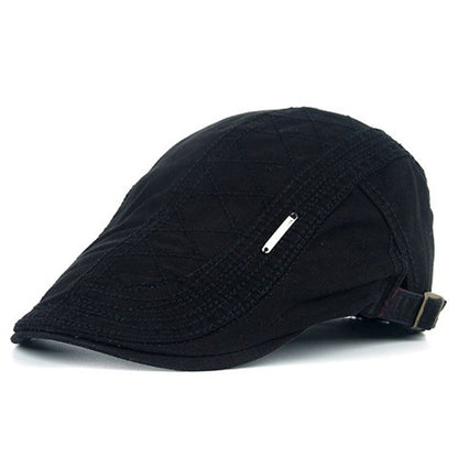 🧢 50 % RABAT NU! ⚡ En klassisk flad kasket til alle årstider – tidløs stil, åndbar og alsidig til hverdagsbrug ☀️❄️