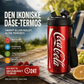 🥤Dobbeltvægget, isoleret kop i rustfrit stål formet som en coladåse