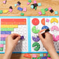 Montessori Magnetic Book Fraction Puzzle for Children