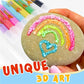 🎅🌲 NU: 50% RABAT I BEGRÆNSET TID – Puffy 3D Penne – Magisk Blæseop Kunst – Perfekt Julegave til Børn – Nem at Bruge – Til Papir, Metal, Træ & Glas 🎁✨🖌️