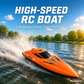 🚤 2.4 GHz RC-speedbåd med dobbelte motorer – Hurtig, kraftfuld & nem at styre