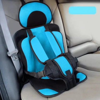 🧒 50 % RABAT NU! 🚗 Sammenklappelig børnesikkerhedssæde – Let, bærbar og passer til børn fra 0 til 12 år – Til biler, fly og tog 🛡️