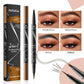 🎉2-In-1 Waterproof Long-Lasting Eyebrow Pen