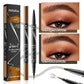 🎉2-In-1 Waterproof Long-Lasting Eyebrow Pen